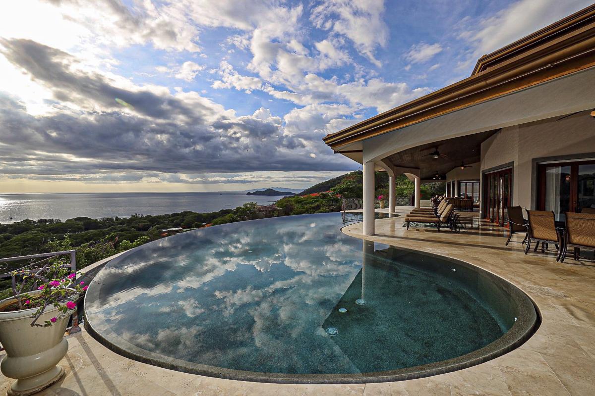 Ocean view custom home built in Costa Rica