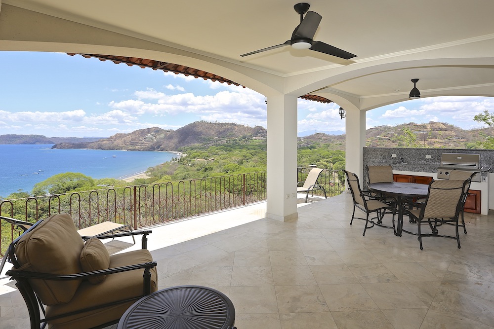 Ocean view rental property Costa Rica